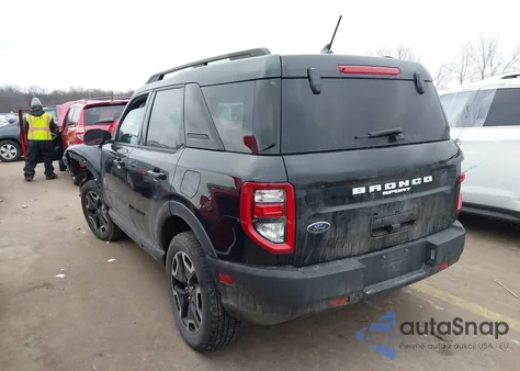 2021 Ford Bronco Sport Outer Banks from USA, damaged, VIN 3FMCR9C64MRA28196
